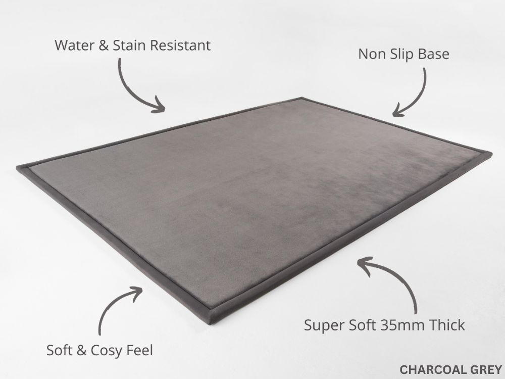 Muscle Mat Charcoal Grey Relax Mat Tatami Mellow