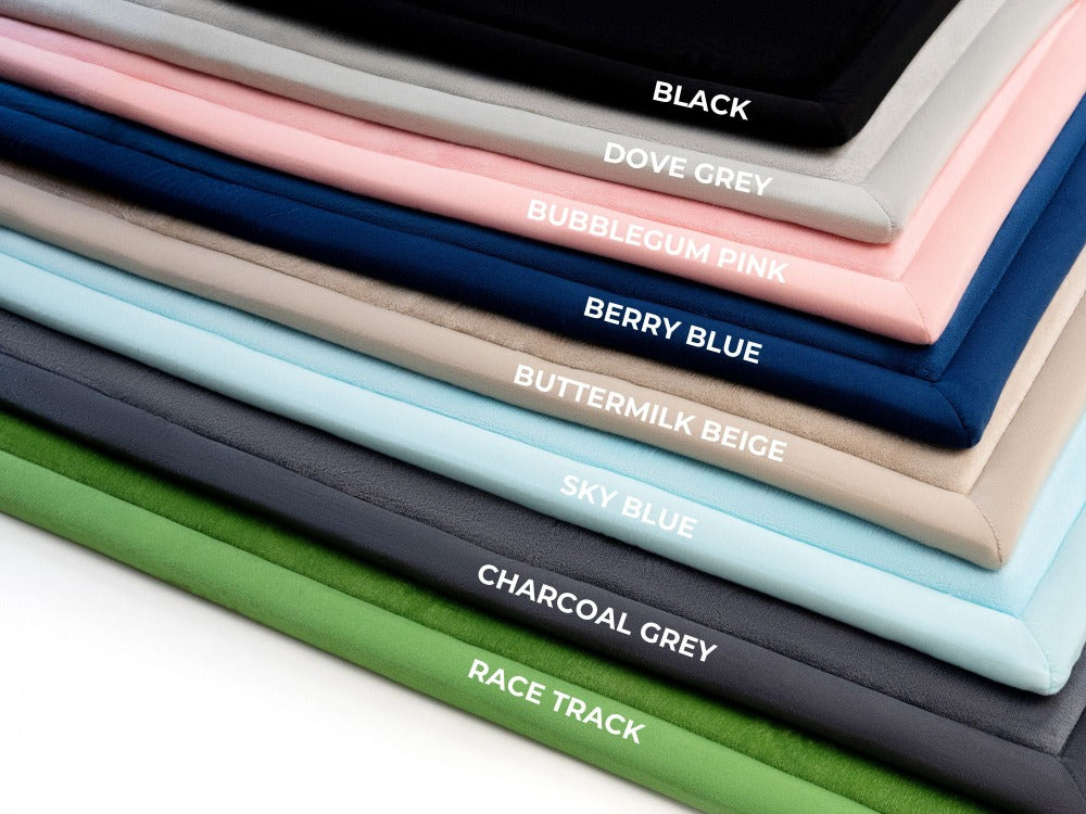 Muscle Mat Charcoal Grey Relax Mat Tatami Mellow colours pink black charcoal grey