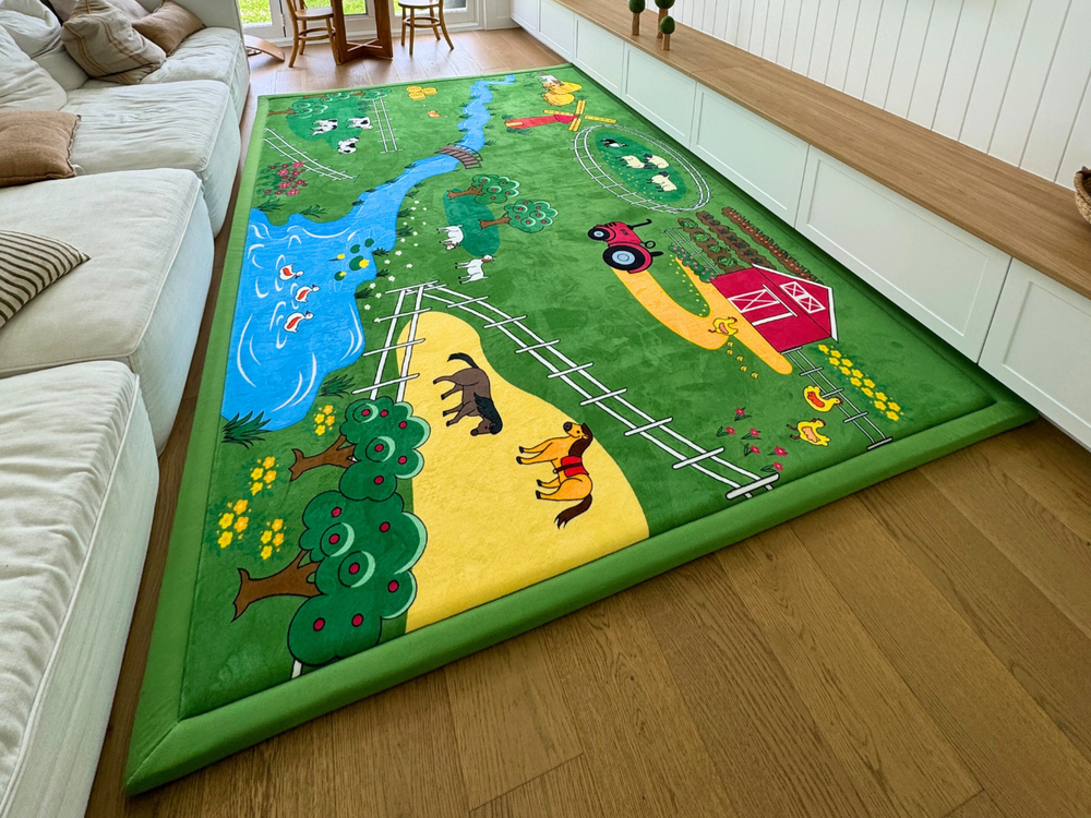 Farm Play Mat Relax Mat - 35mm Thick