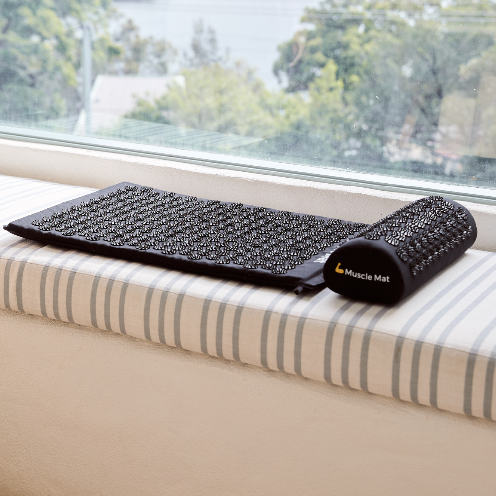 Muscle Mat Luxury Acupressure Mat With Pillow