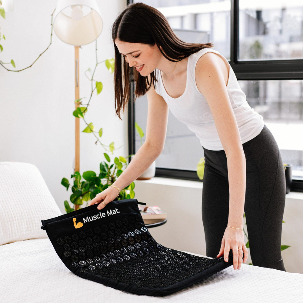 Muscle Mat Luxury Acupressure Mat With Pillow