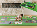 Kids Car Mat - Race Track Mat By Muscle Mat