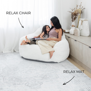 Relax Chair + Relax Chair Ottoman + Relax Mat Bundle