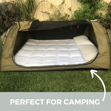 Load image into Gallery viewer, Camping Mattress Topper Swag Comfort Glamping - Muscle Mat Luxury Mattress Topper which is Best Memory Foam Mattress Topper of Australia
