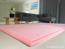 Load image into Gallery viewer, Bubble Gum Pink - Muscle Mat Relax Mat - Best Soft Touch Tatami Rug Soft Memory Foam Mat Australia 
